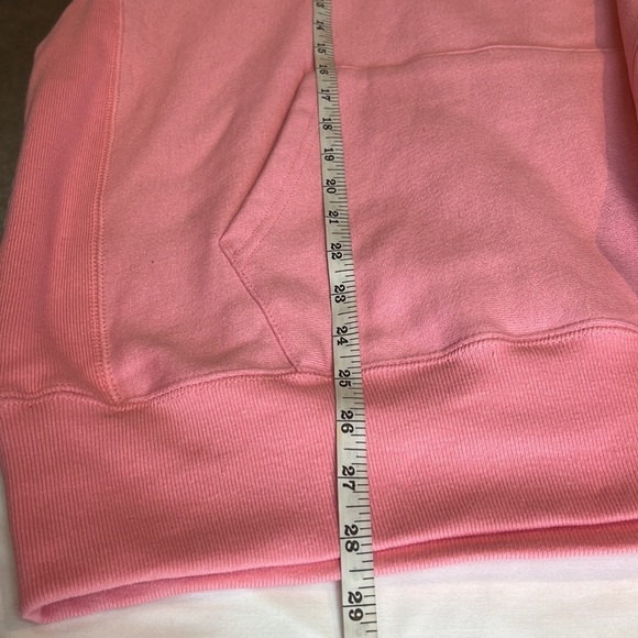 Champion reverse weave heavy weight SZ Large bubblegum, Pink Hoodie NEW! - Picture 9 of 9
